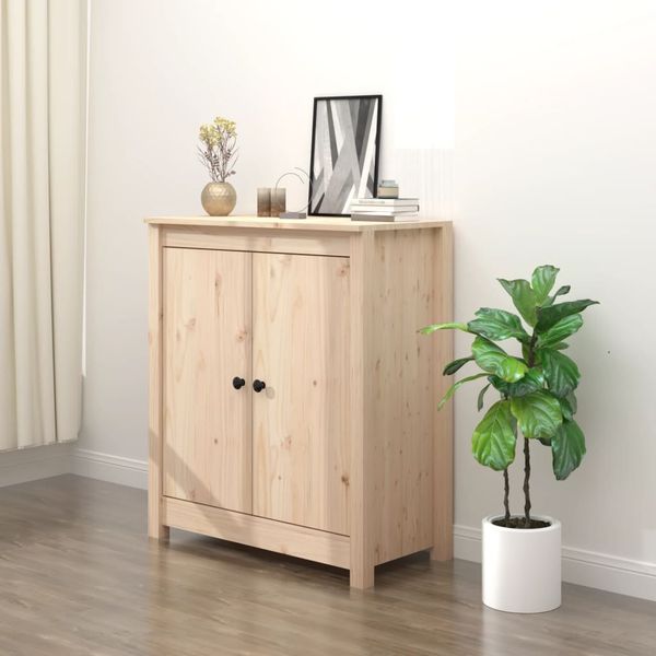 vidaXL Komoda 70x35x80 cm borovicový masív