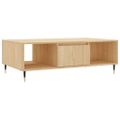 vidaXL Konferenčný stolík dub sonoma 104x60x35 cm kompozitné drevo