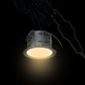 vidaXL Podlahové LED svetlá 20 ks, teplé biele