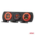 Nabíjačka 2xUSB 12/24V MOD-05 AMiO-02855