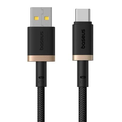 Baseus Rýchlonabíjací kábel Dura USB/USB-C 1m 60W čierno-zlatý