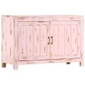 vidaXL Komoda svetloružová 110x35x70 cm masívne mangovníkové drevo