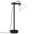 vidaXL Stolová lampa 25 W biela 15x15x55 cm E27