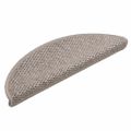 vidaXL Samolepiace nášľapy na schody, sisalový vzhľad 15 ks 56x17x3 cm