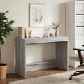 vidaXL Postelový stôl Sivý Sonoma Kompozitné drevo 100 x 45 x 75 cm