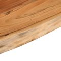 vidaXL Nástenná polica 80x30x2,5 cm obdĺžnik masívna akácia živá hrana