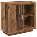 vidaXL Servírovacia skriňa Staré drevo 80 x 40 x 75 cm