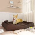 vidaXL Pelech pre psa a vankúš hnedý 135x110x23 cm oxfordská látka