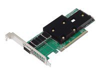 Sieťový adaptér - PCIe 5.0 x16 nízky profil - 400 Gigabit QSFP112 x 1