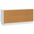 vidaXL TV skrinka Biela 102 x 34,5 x 47 cm Kompozitné drevo