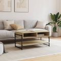 vidaXL Konferenčný stolík dub sonoma 90x50x45 cm kompozitné drevo