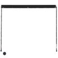 vidaXL Zaťahovacia markíza s LED 400x150 cm antracitová