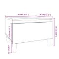 vidaXL Bočné stolíky 2 ks dub sonoma 50x46x35 spracované drevo