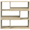vidaXL Knižnica/deliaca stena dub sonoma 100x33x94,5 cm