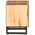 vidaXL Nočný stolík 40x34x46 cm surové masívne mango