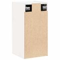 vidaXL Nástenné skrinky 2 ks biele 30x30x60 cm masívna borovica