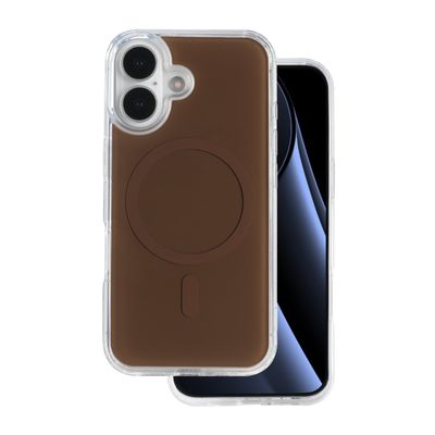 Puzdro Lowkey Mag pre iPhone 16 6,1" hnedá