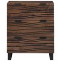 vidaXL Servírovacia skriňa Hnedá 60 x 33,5 x 75 cm Mangový masív