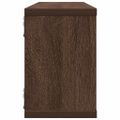 vidaXL Kockové police 4 ks hnedý dub 60x15x23 cm spracované drevo