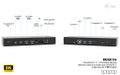 i-tec Thunderbolt 5 Triple Display Docking Station, M.2 slot, 6x USB, 2.5 GLAN, Power Delivery 140W Dokovací stanice, Thunderbolt 5, Triple Display, M.2 NVMe PCIe Gen 4, 6× USB, 2,5Gb LAN, Power Delivery 140 W
