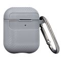 Carbonové puzdro pre Airpods / Airpods 2 sivé