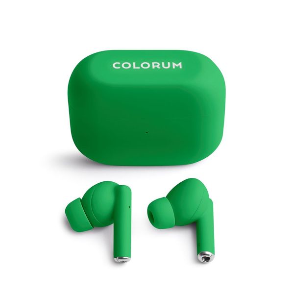 COLORUM TWS Bluetooth slúchadlá CTWS-04 xZelená