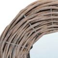 vidaXL Zrkadlá 3 ks 15 cm, prútie