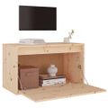 vidaXL Nástenná skrinka 60x30x35 cm masívne borovicové drevo