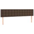 vidaXL Boxspring posteľ s matracom hnedá 200x200 cm umelá koža