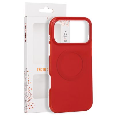 Puzdro Tecto Shield Mistiq Mag pre iPhone 17 Pro Max 6,9" / 18 Pro Max 6,9" červené