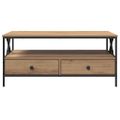 vidaXL Konferenčný stolík dub artisan 100 x 51 x 45 cm