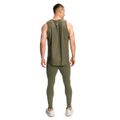 Pánske legíny Combat Olive Grey - GymBeam, veľkosť M