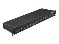 Rozbočovač - 13 x USB 3.1 Gen 1 - možno montovať do rozvádzača