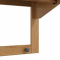 vidaXL Vešiak HILL Medová hnedá 90 x 35 x 41.5 cm Masívna borovica