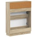 vidaXL Skriňa na topánky HOORN 78 x 24 x 100 cm Kompozitné drevo