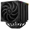 DEEPCOOL chladič AK620 Digital Pro / 2x120mm fan / 6x heatpipes / pro Intel i AMD/ černý / digitální display více hodno Chladic, pro CPU, pro Intel i AMD, socket 1700, 1200, 115x, 2011(-3), 2066, AM5, AM4, 260W TDP, 2× 120mm ventilátor, 6 heatpipe,