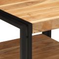 vidaXL Konferenčný stolík 50x50x38 cm akáciový masív