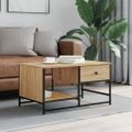 vidaXL Konferenčný stolík dub sonoma 85,5x51x45 cm kompozitné drevo