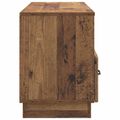 vidaXL TV skrinka Staré drevo 102 x 34,5 x 47 cm Kompozitné drevo