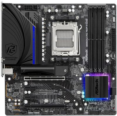 OPRAVENÉ - ASRock B650M PG Riptide / AMD B650 / AM5 / 4x DDR5 DIMM / 2x M.2 / HDMI / DP / USB-C / mATX Základná doska, AMD B650, AM5, 4x DDR5 DIMM (max. 192GB), 2x M.2, HDMI, DisplayPort, USB typ C, mATX - OPRAVENÉ