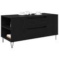 vidaXL Konferenčný stolík Čierny dub 102 x 44,5 x 50 cm