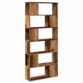 vidaXL Skriňa na knihy/Izbový prepážka Old Wood 80x24x186 cm