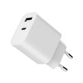 GEMBIRD TA-UC-2AC12-01, Nabíjačka, USB/USB-C, 12W