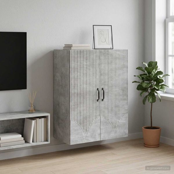 vidaXL Nástenná skrinka 66 x 34,5 x 90 cm Kompozitné drevo