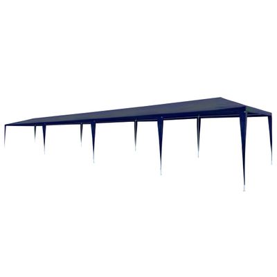 vidaXL Párty stan 3x12 m PE modrý