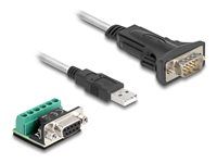 Adaptér USB 2.0 Type-A na 1 x sériový RS-