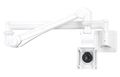Neomounts  FPMA-HAW300 / Medical Flat Screen Wall Mount (111 cm long/120 cm high) / Creme Držák, VESA, nástenný, pro lékarské monitory, úhloprícka 10"-24", náklon 60°, otácení 370°, nosnost 3kg, hliník, bílý