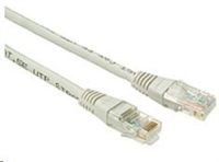 Solarix - patch kabel CAT5E UTP PVC 7 m šedý non-snag proof