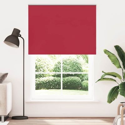vidaXL Roleta Zatemnenie červená 165x210 cm Šírka látky 161,6 cm