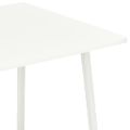 vidaXL Písací stôl s policami, biely 102x50x117 cm